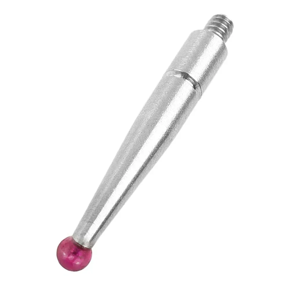 Dial Test Indicator Contact Points Tungsten Carbide Ball 2mm Length 20 9mm Compatible With Models M1 6 Thread Shank