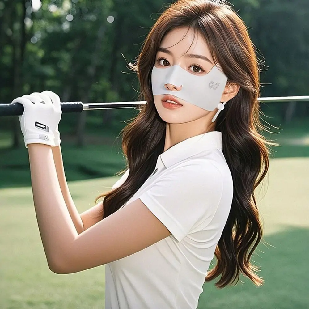 ครีมกันแดดบางผ้าพันคอใบหน้าผ้าไหมน้ําแข็งครีมกันแดดหน้ากากไนลอนระบายอากาศฤดูร้อนใบหน้าปกป้องกันดวงตาบางใบหน้า Gini หน้ากากตกปลา