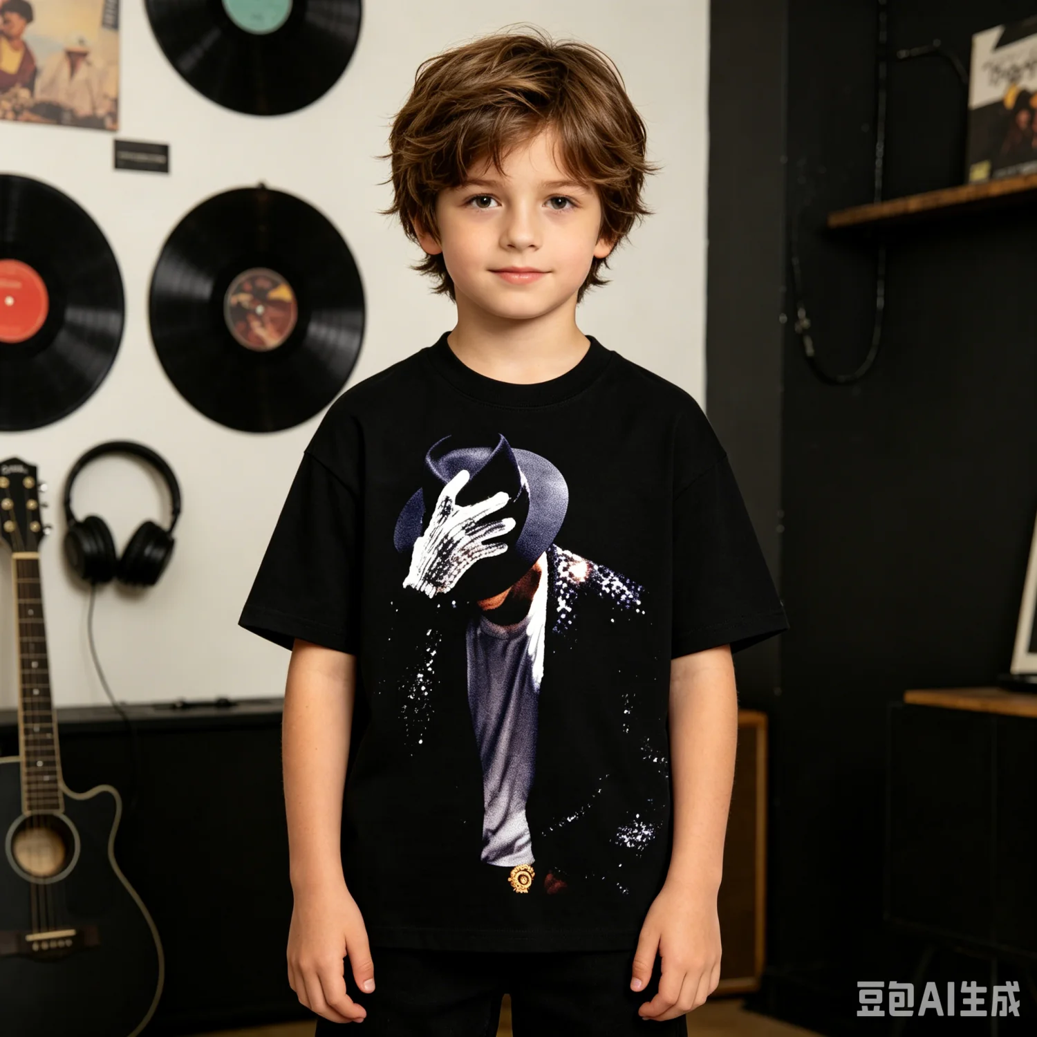 Michael Jackson Smooth Criminal kids/Adult T-shirt Summer 100% Polyester Pop Legend Shirt Round Neck Short Sleeved