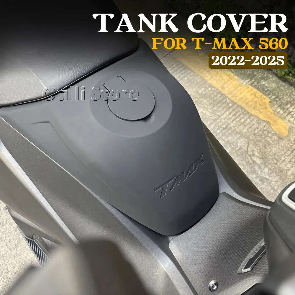 لياماها TMAX T-MAX 560 TMAX560 2022-2025 جديد غطاء خزان الوقود حماية المطاط خزان وسادة النفط الغاز حامي غطاء الديكور