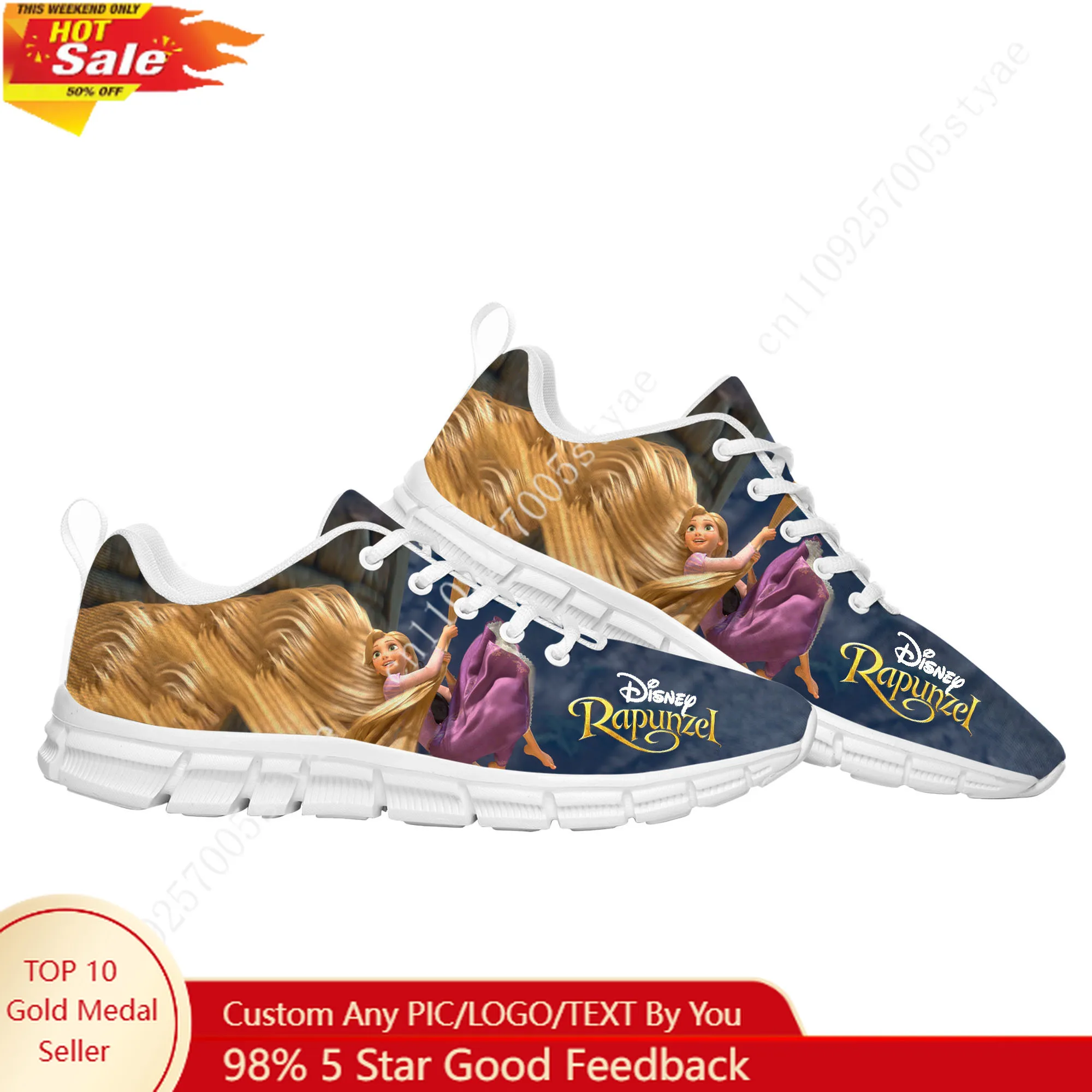 

Спортивная обувь Disney Pascal Rapunzel Chameleon, мужские и женские кроссовки на заказ, легкие повседневные кроссовки