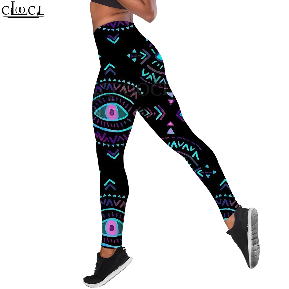 

CLOOCL Newest Fashion Women Legging Eye of Magic Pattern 3D Printed High Waist Stretch Fitness Seamless Legging Sexy Yoga Pants