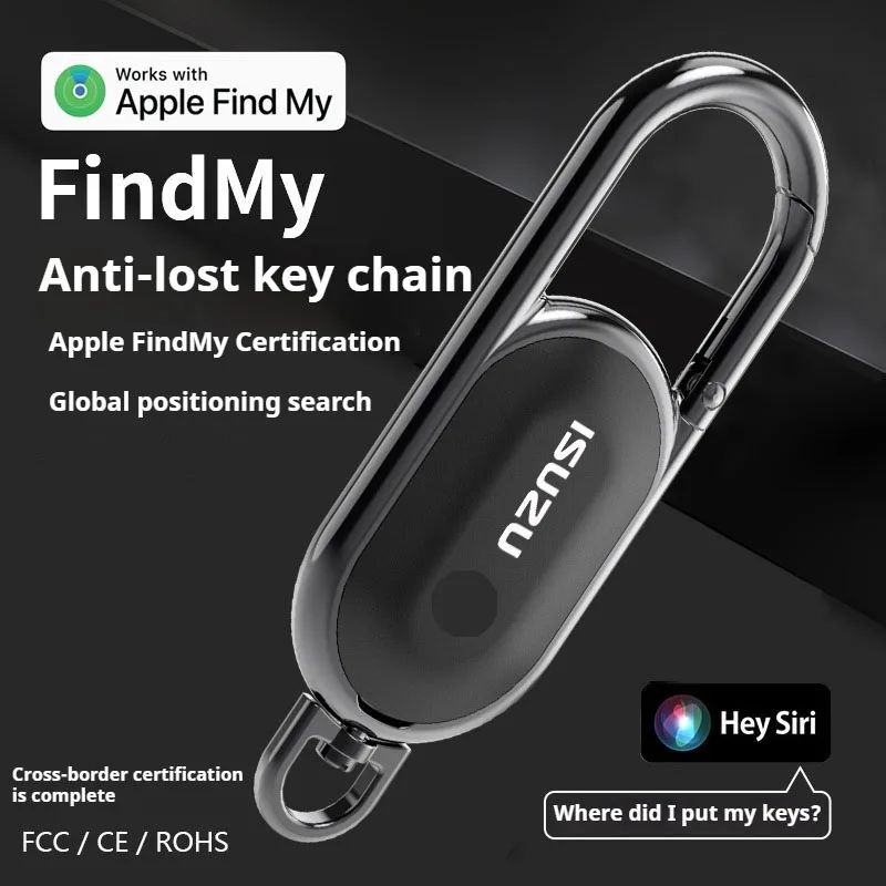 

Anti-lost keychain Smart Finder Lucky Tag alarm GPS Use On Apple ios For Isuzu D-MAX MUX Truck DMAX 2015 2016 2017 2018 2019