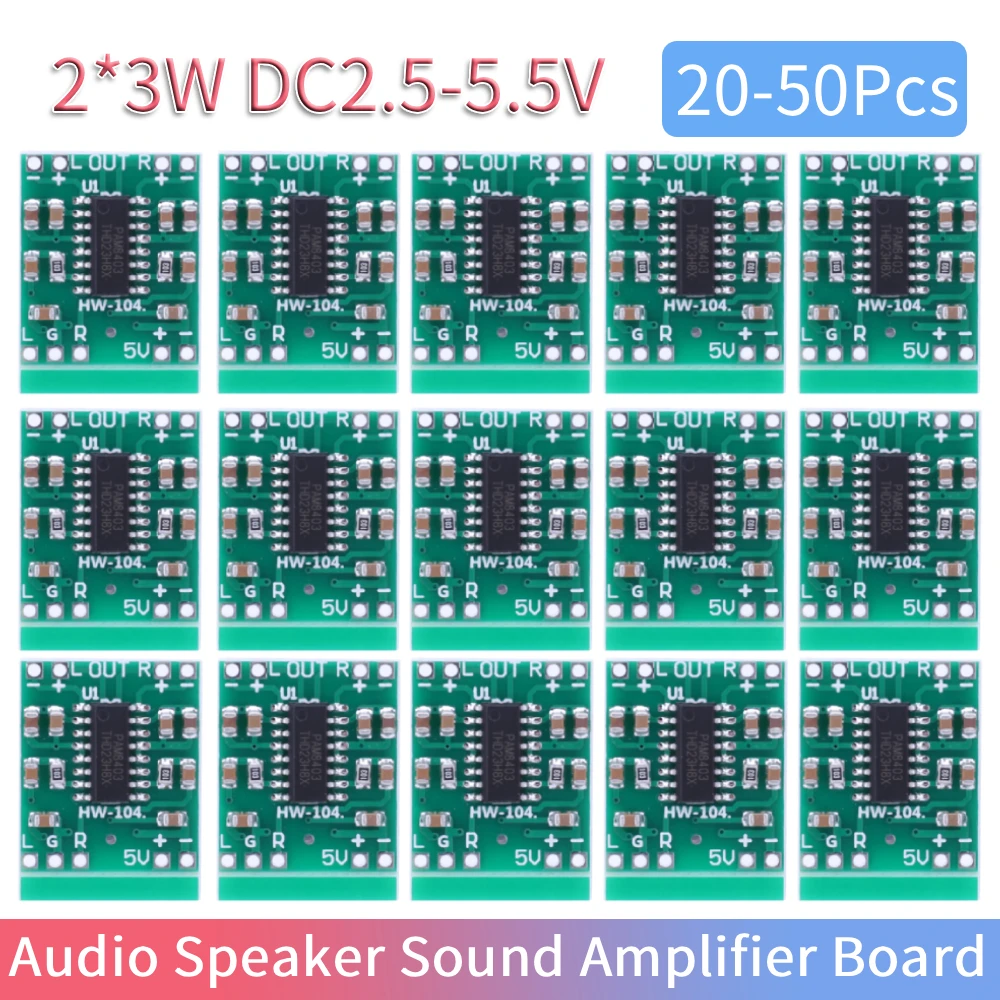 20/30/50Pcs PAM8403…