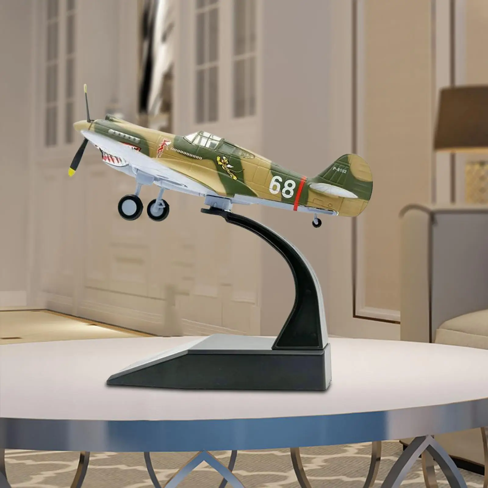 

P40 1/72 Simulation Aviation Commemorate Collectables Desktop Decoration Diecast