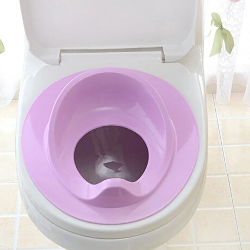 Asiento de entrenamiento para orinal de bebé, asiento para orinal para niños, protector antideslizante contra salpicaduras, cojín para orinal infantil