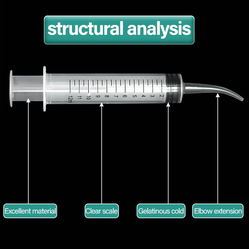 5/10 szt. Strzykawka łokciowa karmiąca piersią karmnik lekarski 12ml plastikowa strzykawka bez igły strzykawka do karmienia gołębi