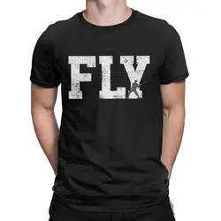 Fly Fishing rod T-Shirt Men's O Neck 100% Cotton T Shirt Fly Fishing Angler Short Sleeve Tee Shirt Printed Clothes