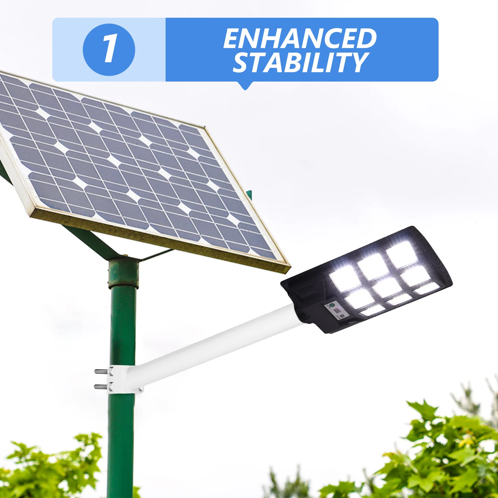 

2 шт., кронштейн для уличного фонаря на солнечной батарее, встроенный прочный кронштейн, дорожное садовое освещение, удлинитель для крепления на столб, аксессуары для уличного фонаря