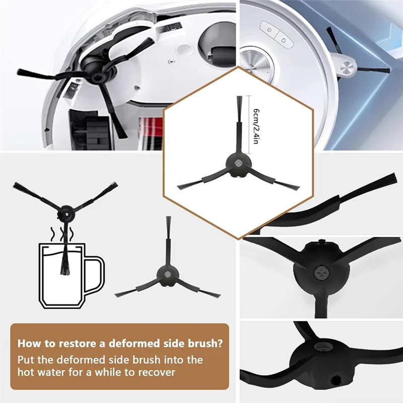 

AB11-Accessories For Roborock Q Revo Vacuum Brush Robot Vacuum Cleaner Accessories Kit