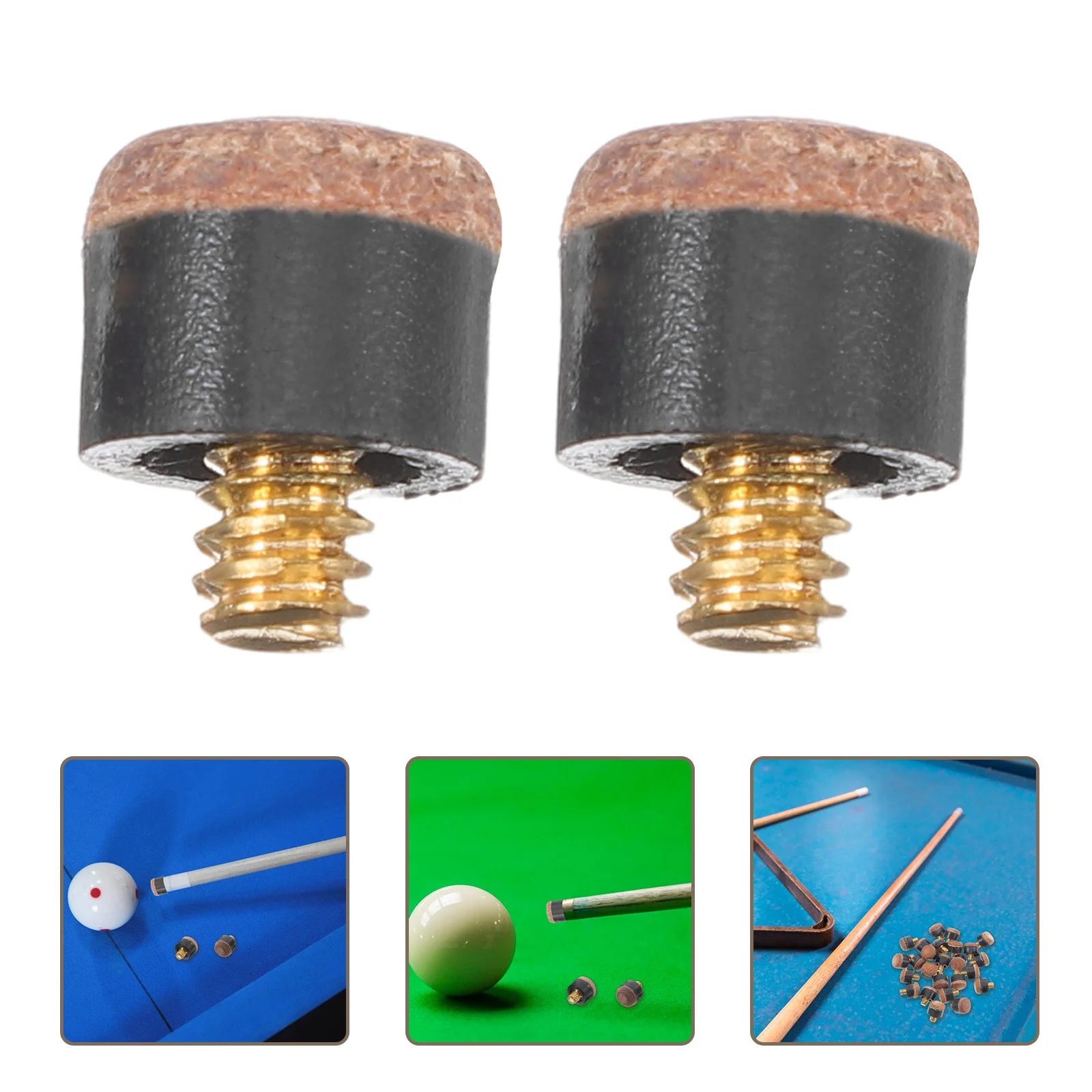 

25Pcs Soft Cue Tips Replacement Kit for Billiards Pool Snooker Cues Improved Ball Control Precision Fit Universal Compatibility