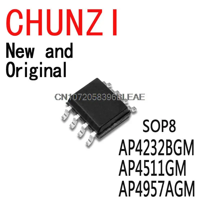 10PCS New and Original AP4232 AP4511 AP4957 SOP8 IC Chip AP4232BGM AP4511GM AP4957AGM