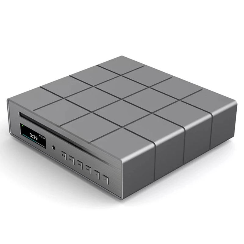 Portable CD Player Decoding Headset Amplifier All-in-One Lossless HiFi Player CD Turntable