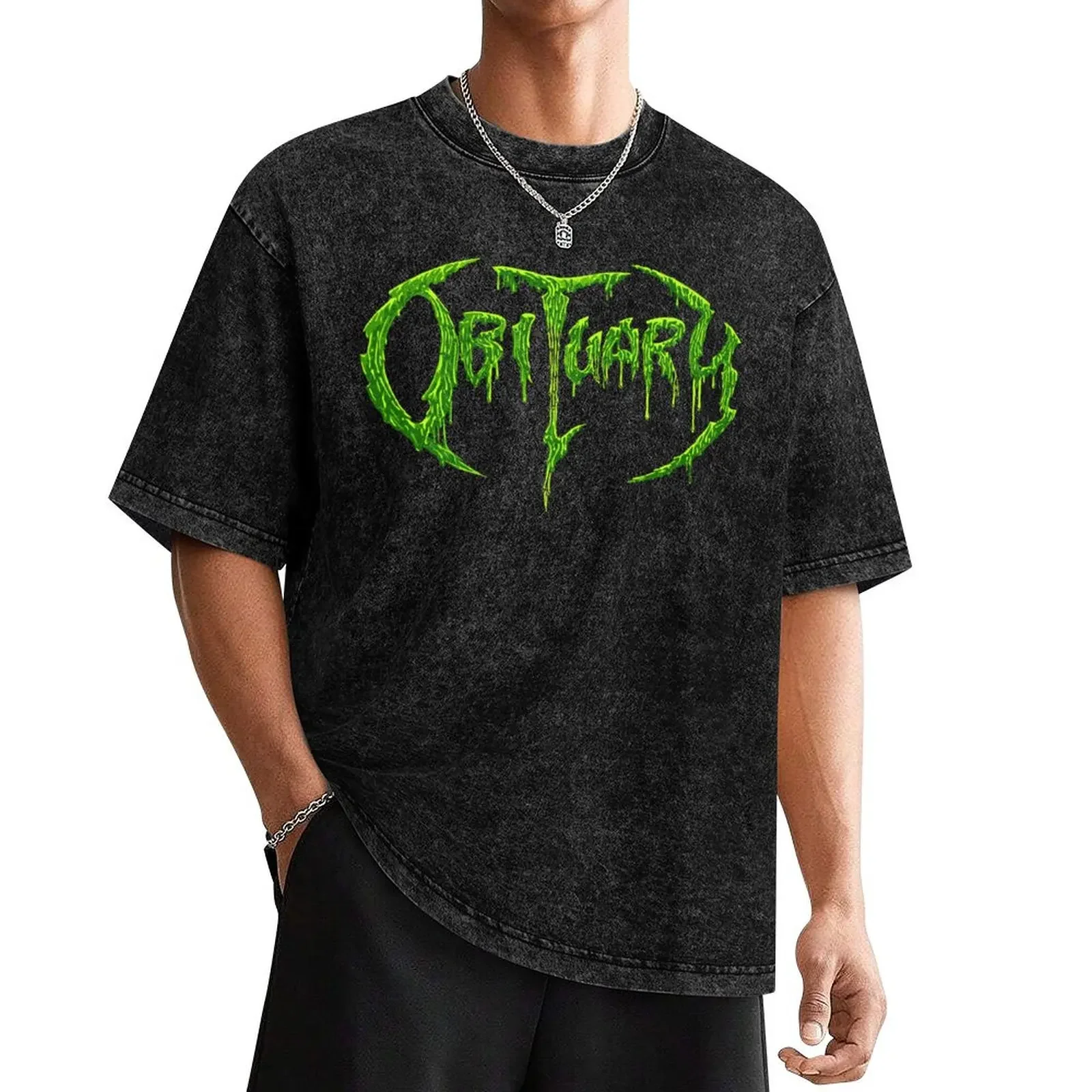 

Obituary Band Logo T-Shirt shirts graphic tees new edition tees plain vintage t shirt men