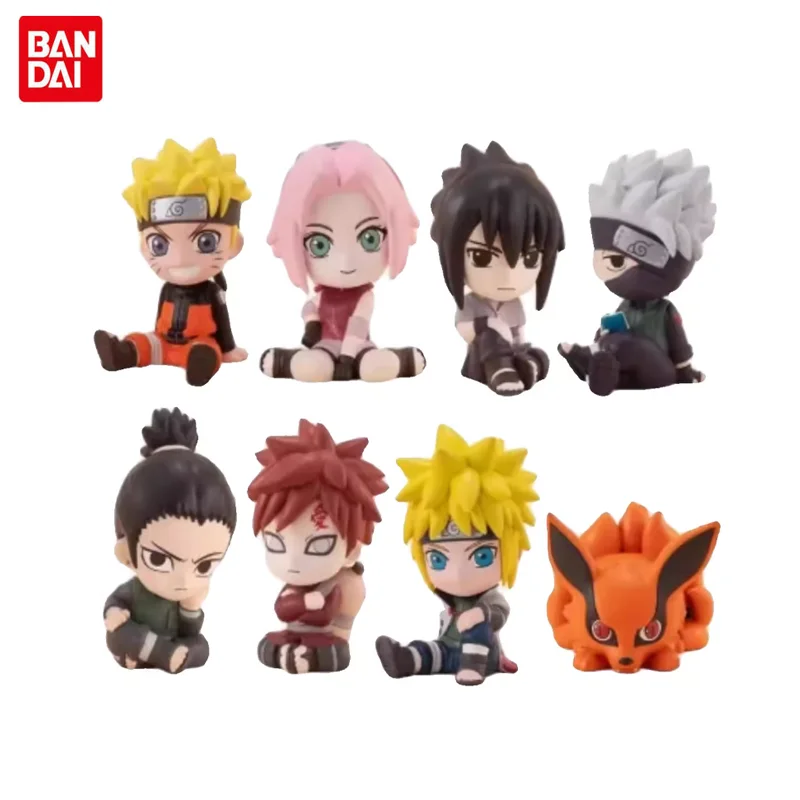 

Оригинальное аниме НАРУТО Наруто Узумаки Учиха Саске Харуно Сакура мини-фигурка модель детский подарок-сюрприз