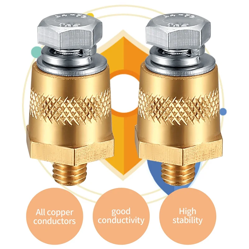 Battery Terminal Connectors,Battery Post Terminals,For M8 Top or Side Terminal Charging Posts,Battery Cable Terminals Vogue