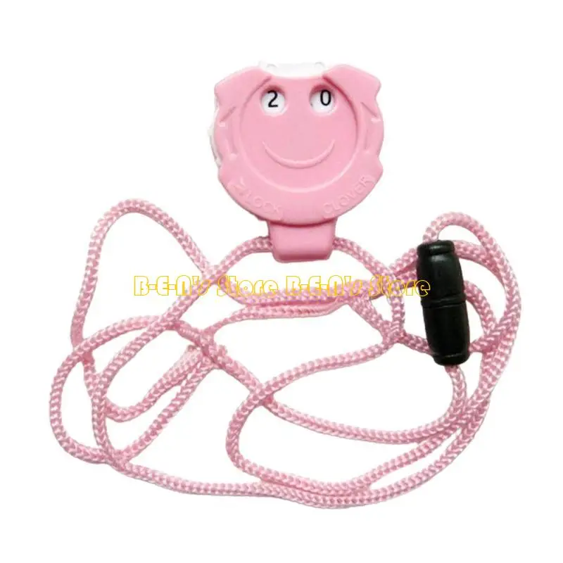 Y1AD Cartoon Face Crochet Knit Marker Knitting Row Counter Pendant Manual Knitting Tools Accessories Mini Kacha-Kacha