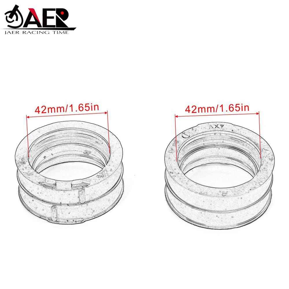 Motorcycle 4XV-13597-00 Carburetor Intake Manifold Interface Glue Adapters For Yamaha YZF R1 YZFR1 1998 1999 2000 2001