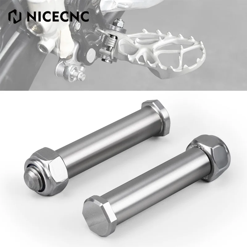 

For KTM 2024 EXC 300 Footpeg Footrest Pins EXCF 350 SX 125 SXF 250 SXF 450 XCW XCF-W For Husqvarna TE 300 For GasGas EC 300