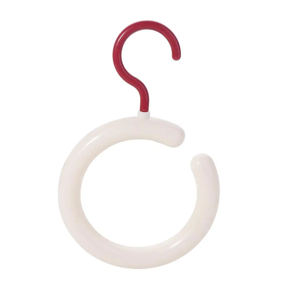 

Multi Purpose Circular Round Scarf Tie Hanger Ring Hat Rack Clothing Hanger Colorful Display Rack Clothes Storage Hook Home