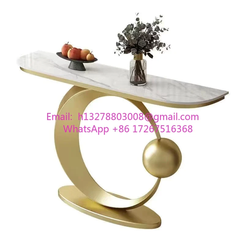 

Xuanguantai End View Platform Semicircular Table Art Plan