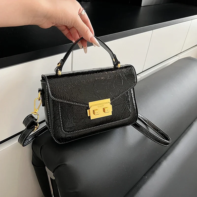 

Elegant Classic Leather Handbag For Women Crossbody Bag Shoulder Bag By Famous Designer Popular Style