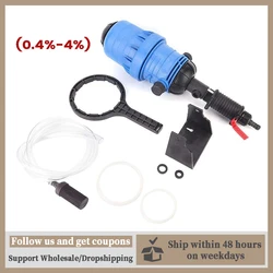 0.4-4% PVC Fertilizer Injector Livestock Farming Chemical Fertilizer Injector Dispenser Proportioner Dosing Device Pump