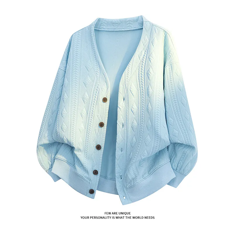 

Womens Jackets 2025 Spring Causal Knit Coats Windbreaker Women Basic Jackets Girl Fashion Lightweight Jackets Famale Outerwears