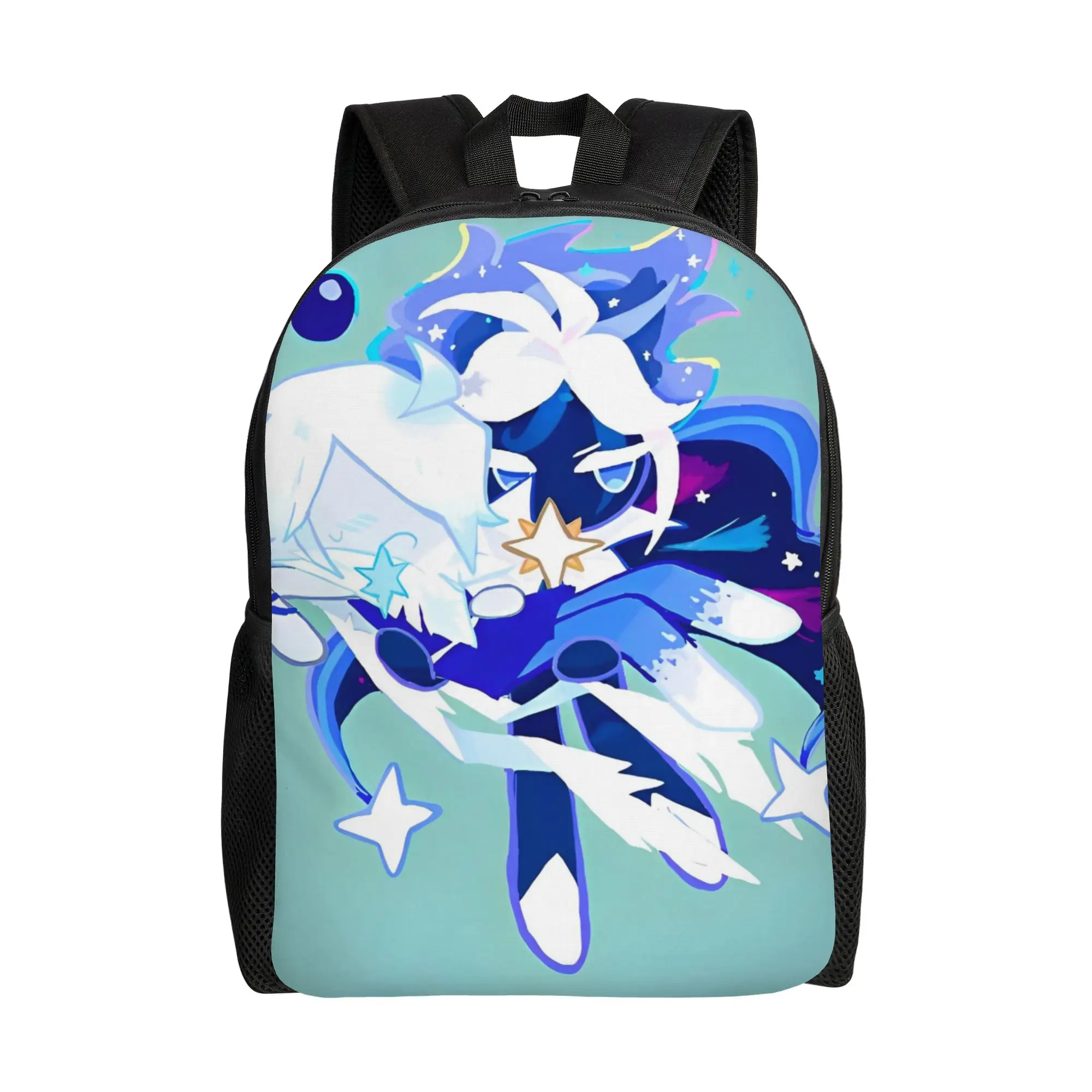 

Starsher - Cookie Run Kingdom Casual Backpack Sports Student Work Daypack for Men Women College Canvas Bags