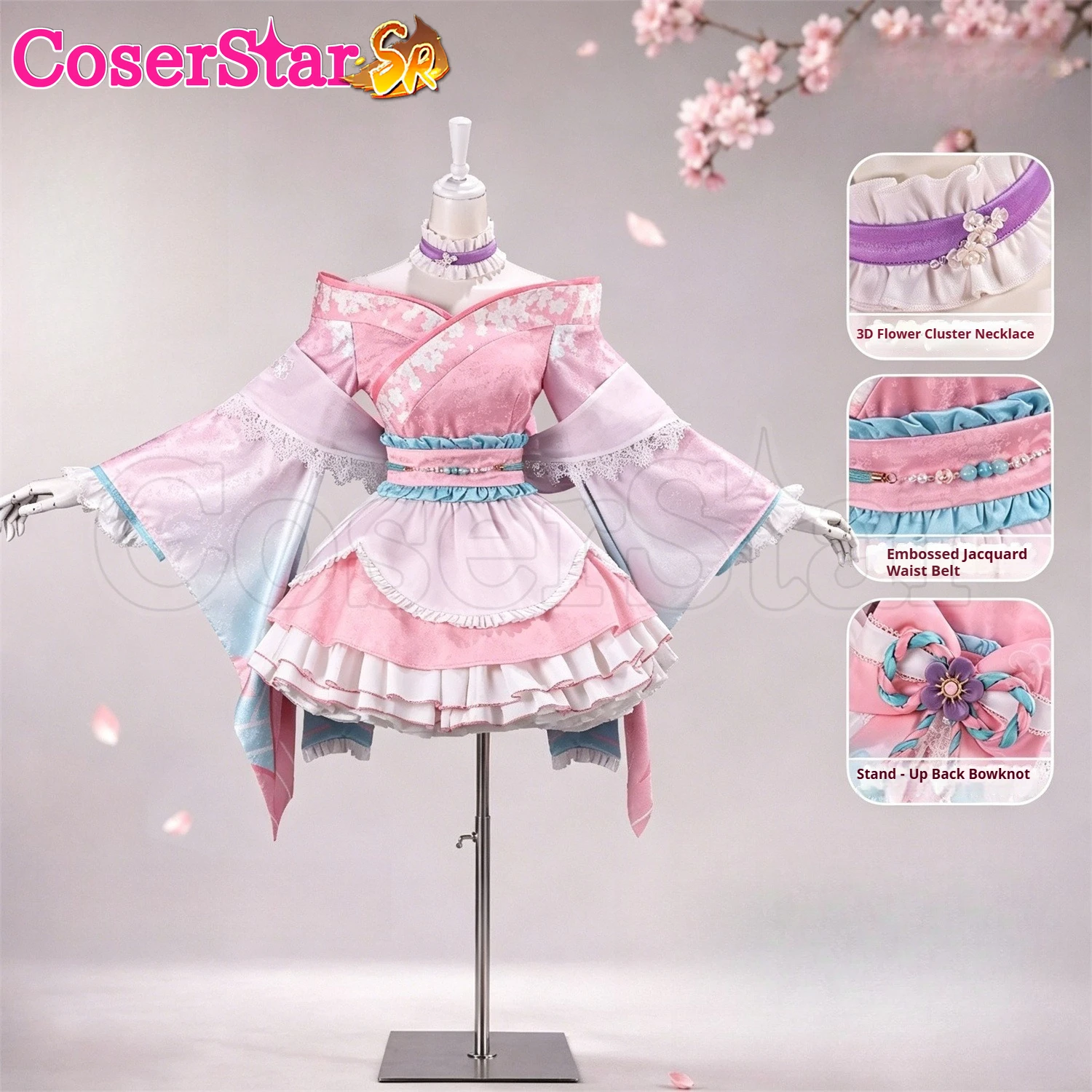 

CoserStar-SR Goddess of Victory NNIKKEE ‌Dorothy Doro Cosplay Costume Outfit Dress Anime Game Carnival Role Play Uniform Prop