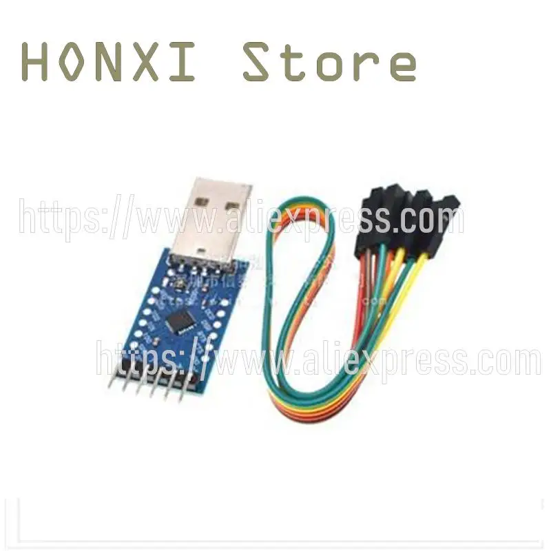 1PCS CP2104 round of TTL USB serial port module USB UART serial port plate on STC downloader flash line