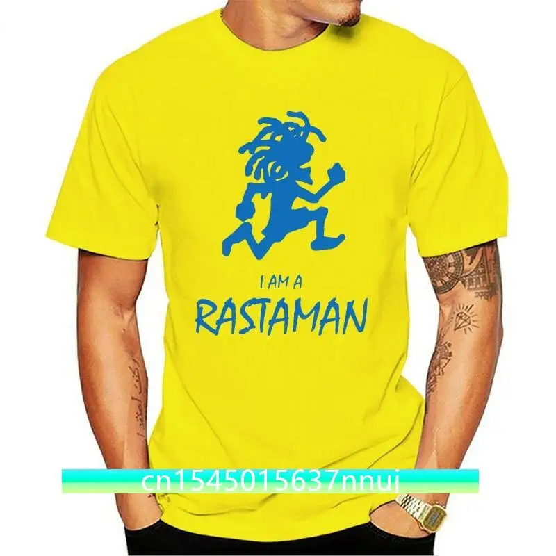 

Funny Shirts Crew Neck Short-SleeveI am a Rastaman Rastafari Reggae T-Shirt Printed t shirt Men t shirt Casual Tops