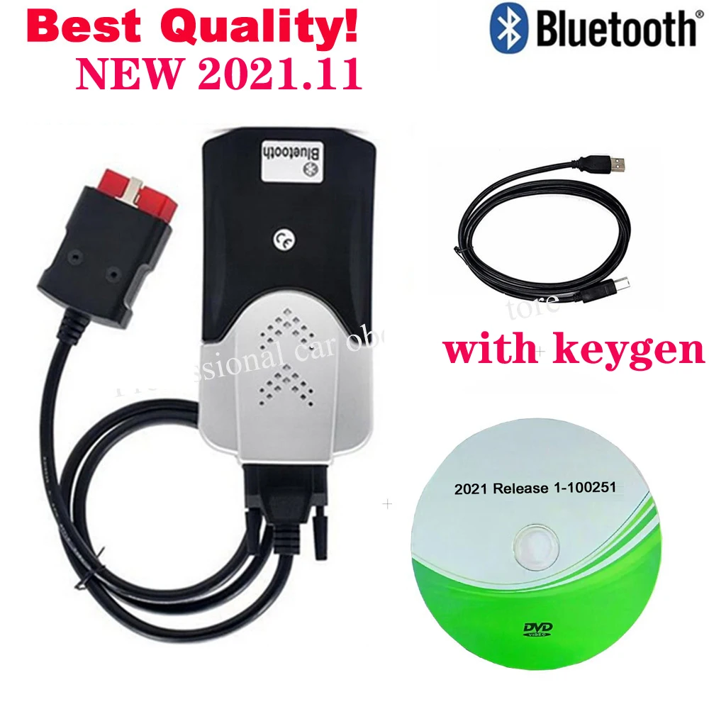 VD Delphis vd Ds150e cdp 2023 2022 2021 R3  Diagnostic Tool New VCI with KEYGEN Bluetooth Obd2 Scanner  Car Truck Ds150 French