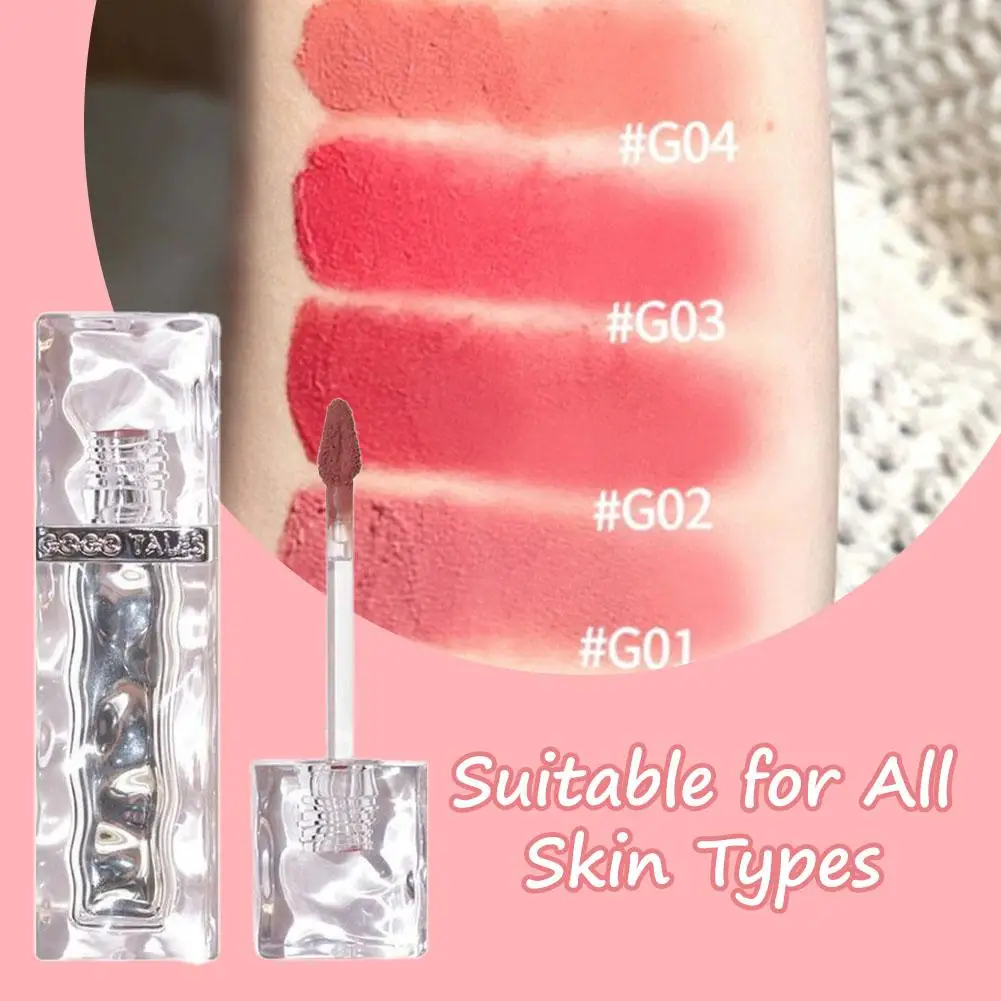 Mirror water gloss lip Dew low saturation glass lip toot lip glaze moisturizing moisturizing mouth red Lipstick