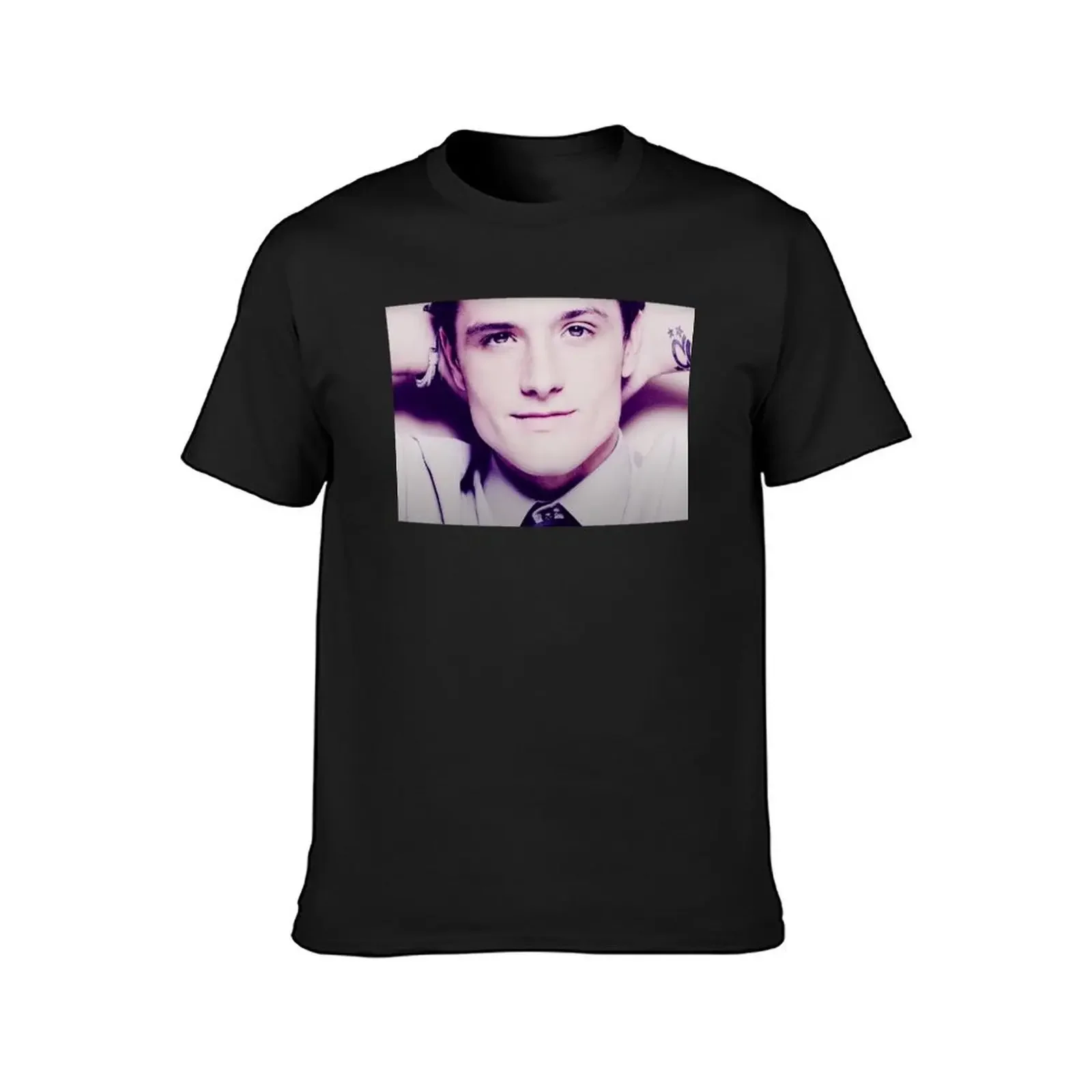 Josh Hutcherson Can You Blow My Whistle Baby Meme T-Shirt sports fans boys whites summer tops Men's clothing