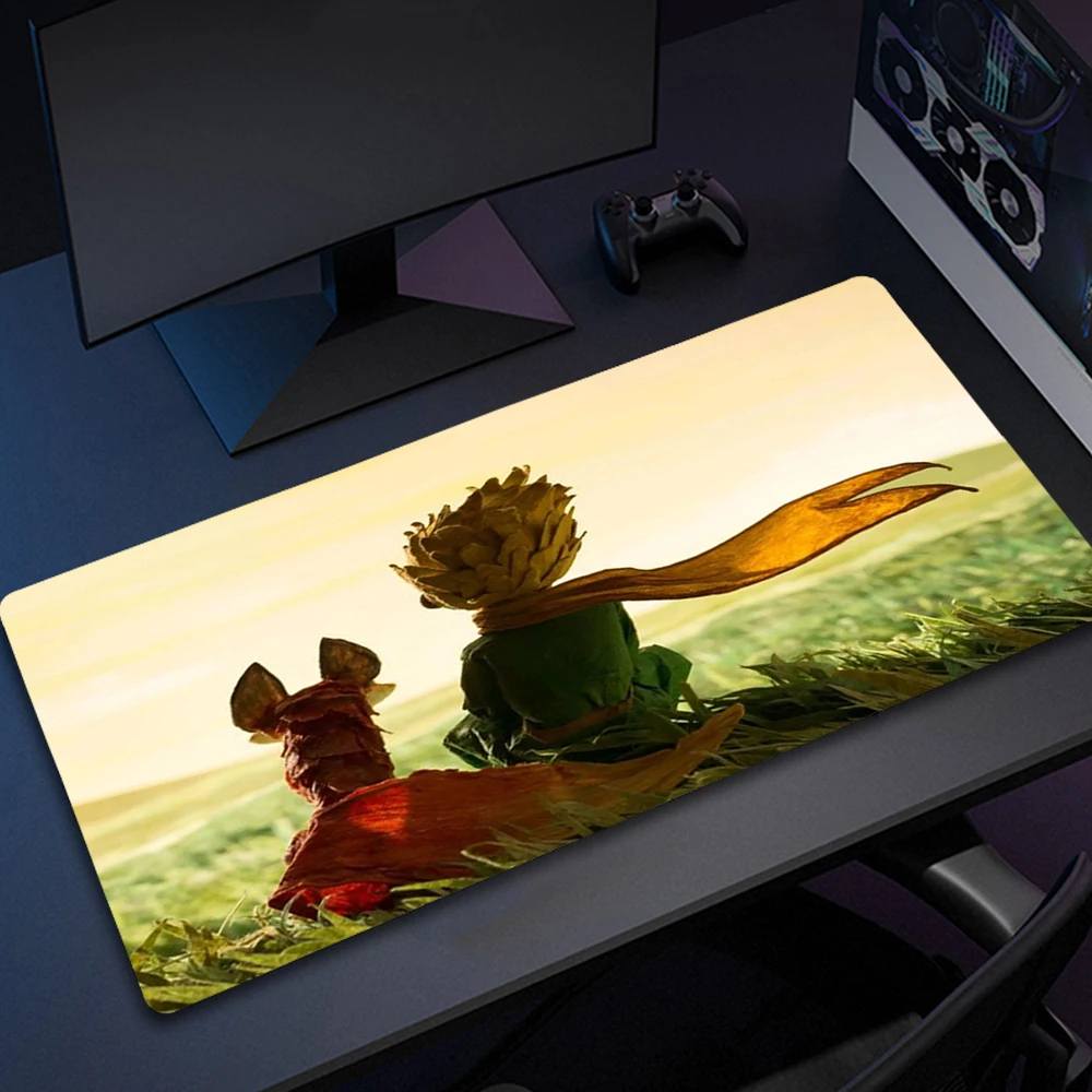 

Mouse Pad Gamer Computer Gaming Accessories The Little Prince and The Fox MousePads Mouse Mat Tapis De Souris коврик для мыши