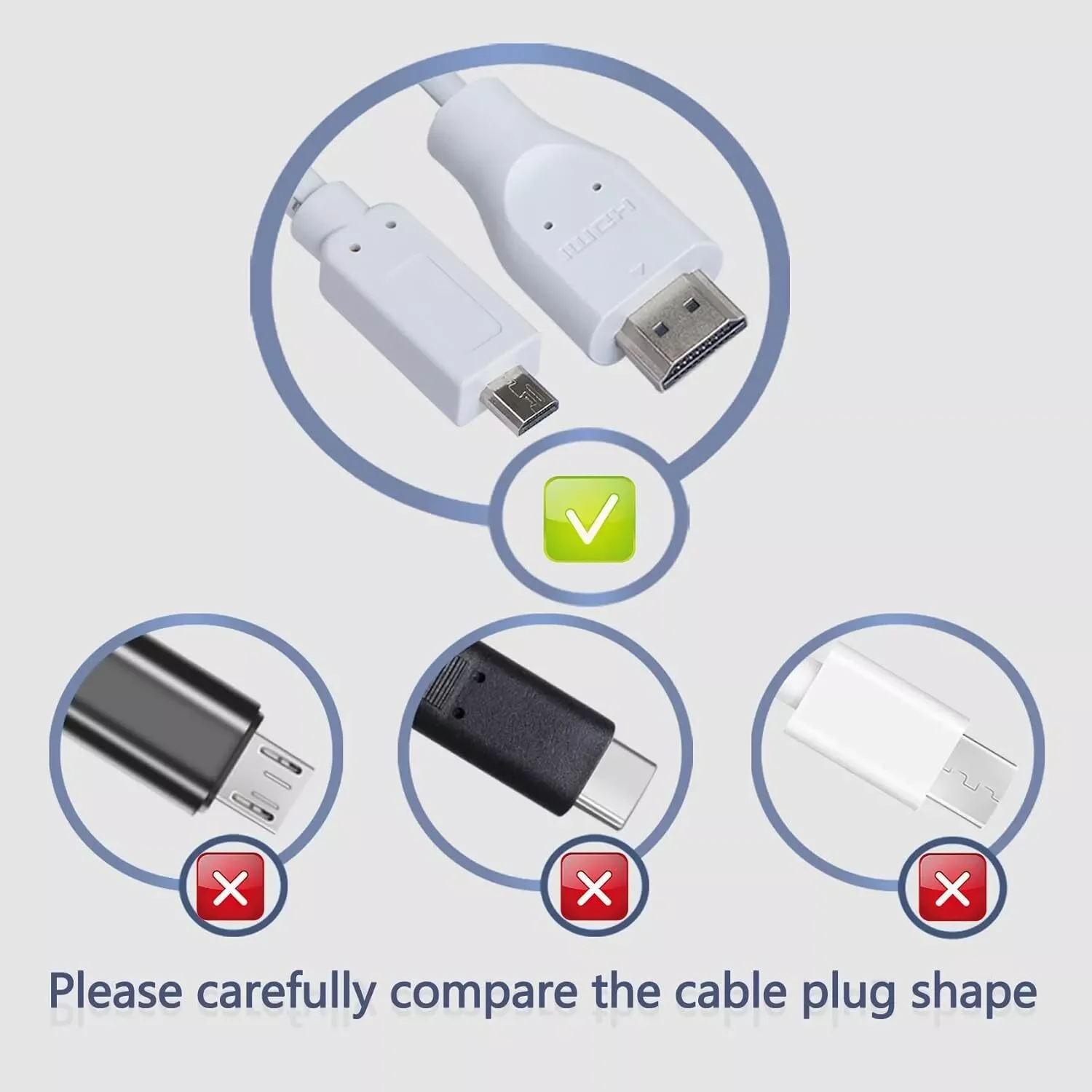 كابل HDMI عالي السرعة/HEC متوافق مع شاشة سامسونج M8 S32BM801 S27C902PAC S9 S27C900 HWS801B/ZA LS32BM801UNXGO