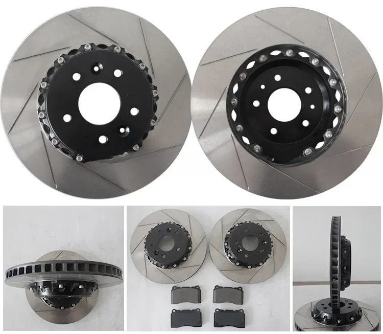 4H0615301AL 400mm 420mm Customized Floating Front Brake Disc Rotor for Audi S6 S7 C7 RS5 RS6 RS7