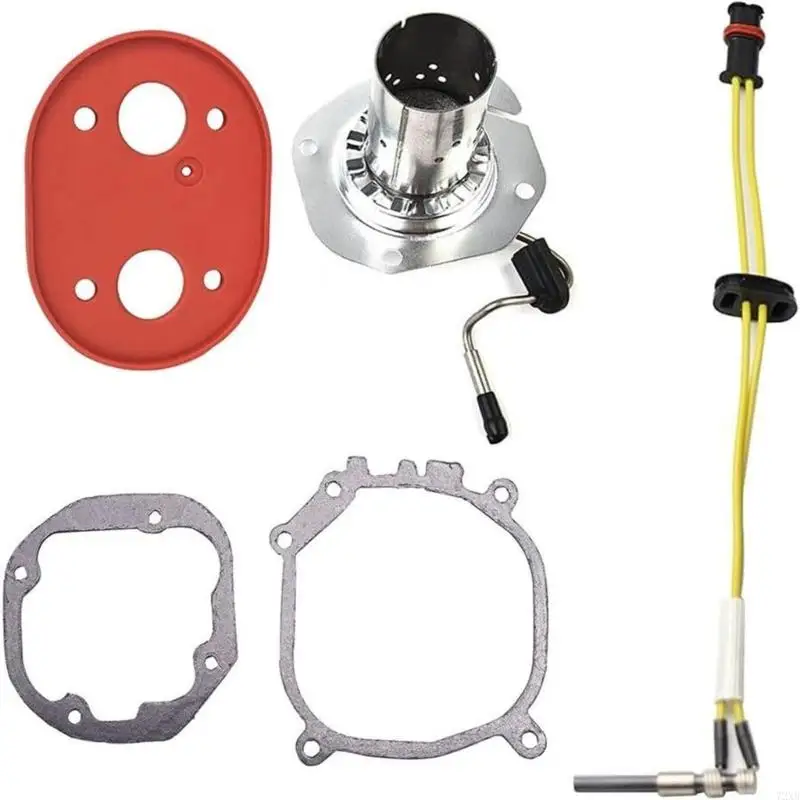 

9005086A 1322420A Air Heater Glow Plug Service Heaters Glow Pin Burners & Gasket Set for 2000/2000S 72XB