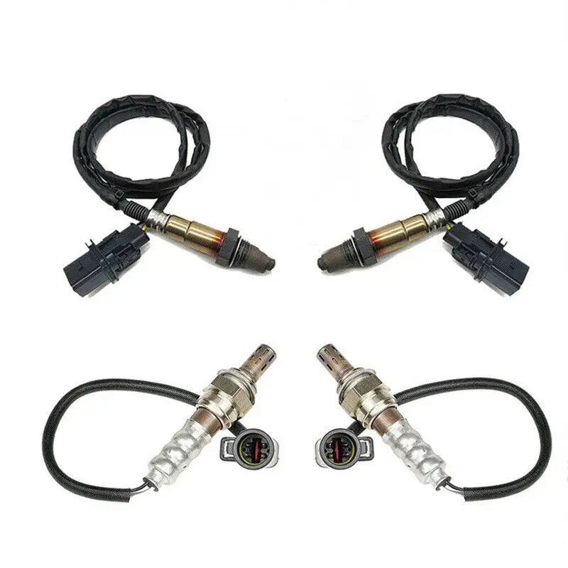 4-piece oxygen O2 sensor upstream and downstream suitable for 2009 Ford Flex 3.5L and 2010 Ford Edge 3.5L-