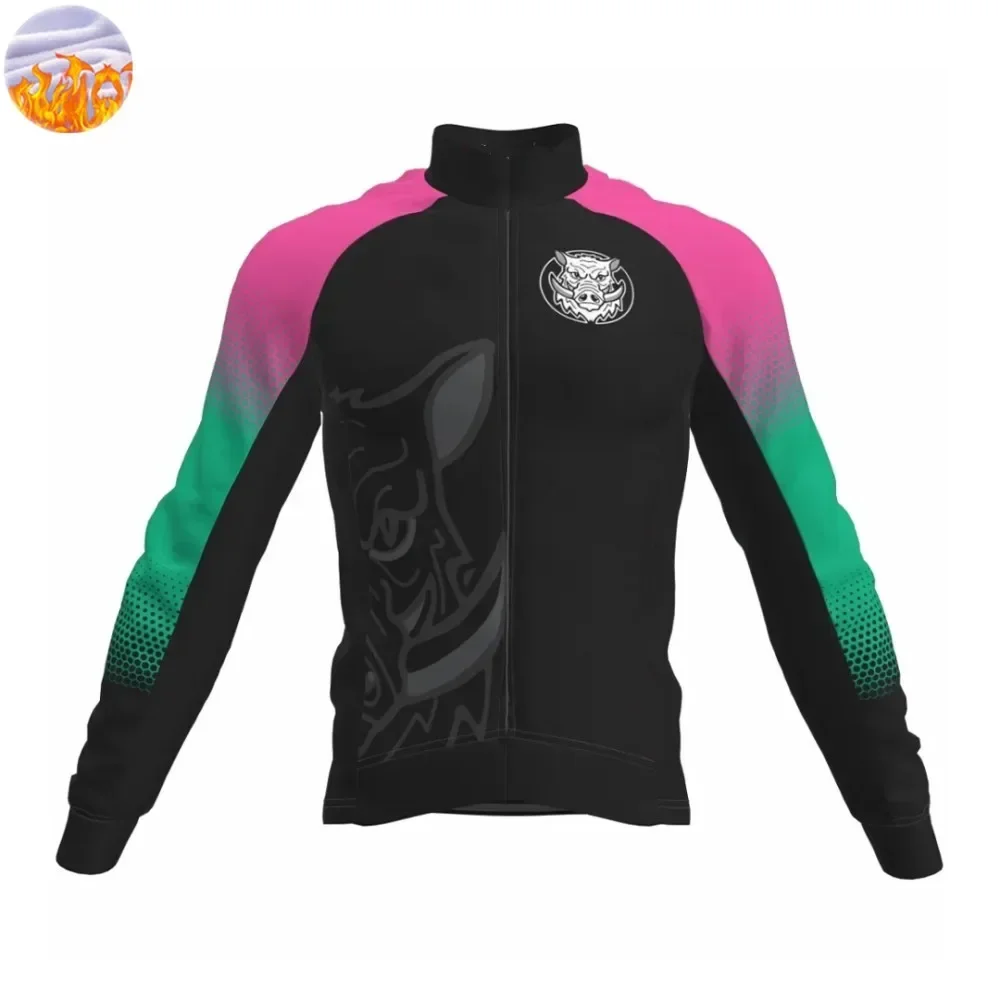 winter-cycling-jersey-men's-long-sleeve-cycle-clothes-fleece-thermal-mtb-bike-clothing-mtb-jersey-bike-warm-coat-ropa-ciclismo