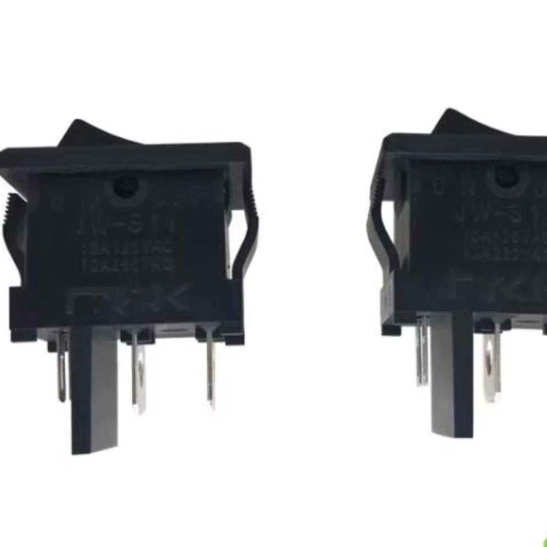 2 Pçs/lote Jws11raac JW-S11RKKR SPST on-off 10A Interruptor Luminoso Rocker