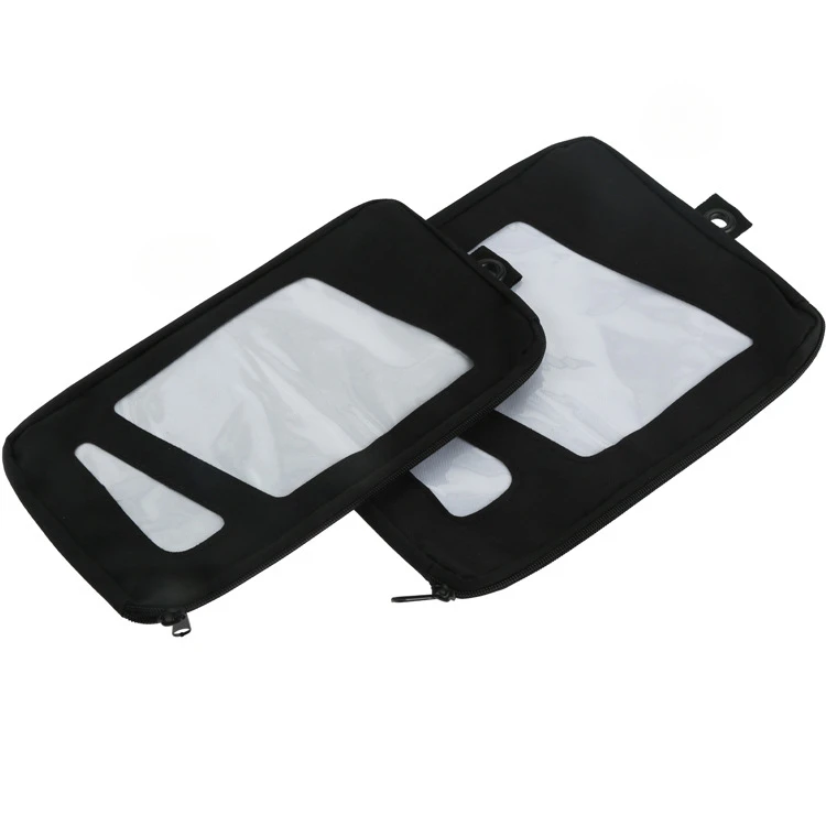 10in Black Surfboard Surfing Fin Storage Bag