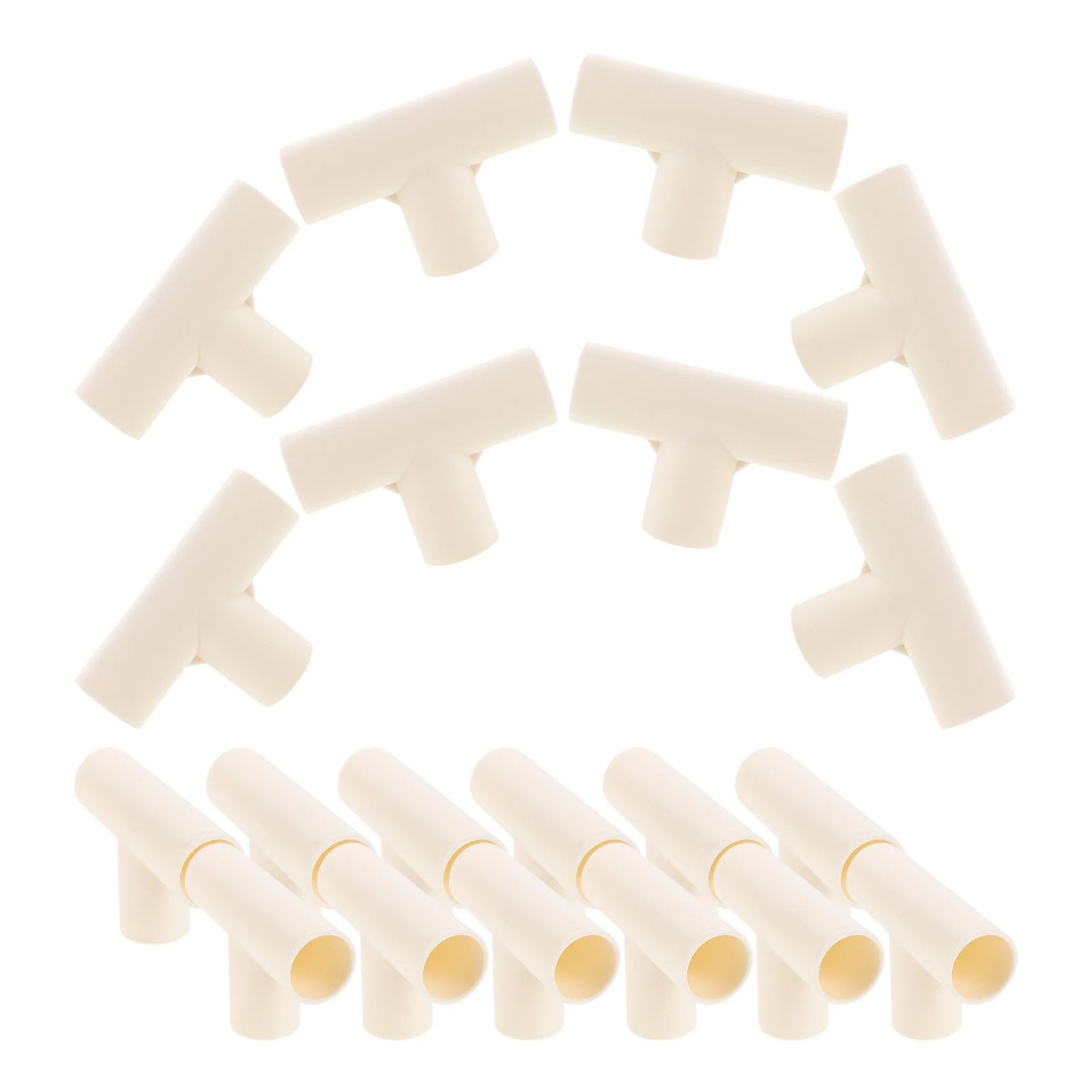 20 قطعة من وصلات استبدال ساحة اللعب للأطفال على شكل حرف T لأجزاء موصلات بلاستيكية لتجميع روضة اللعب والأثاث الخارجي #1