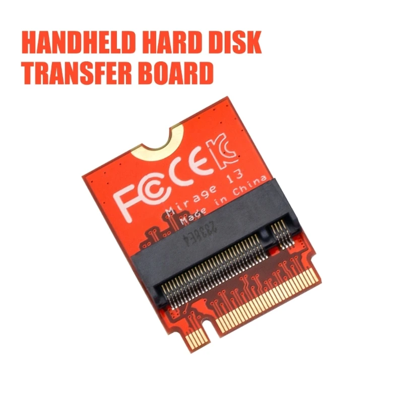 for Rog Handheld Transfer Board M.2 NVMe 2280 Adapter 180 Degree Reverse PCIe4.0