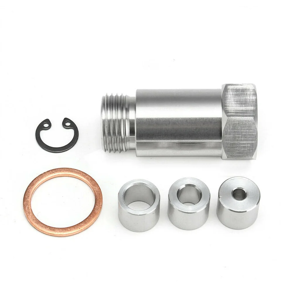 

1 Set Universal Stainless Steel Car Oxygen Restrictor Car Oxygen Sensor Silver Car O2 Sensor Connector Auto Sensors Accessories