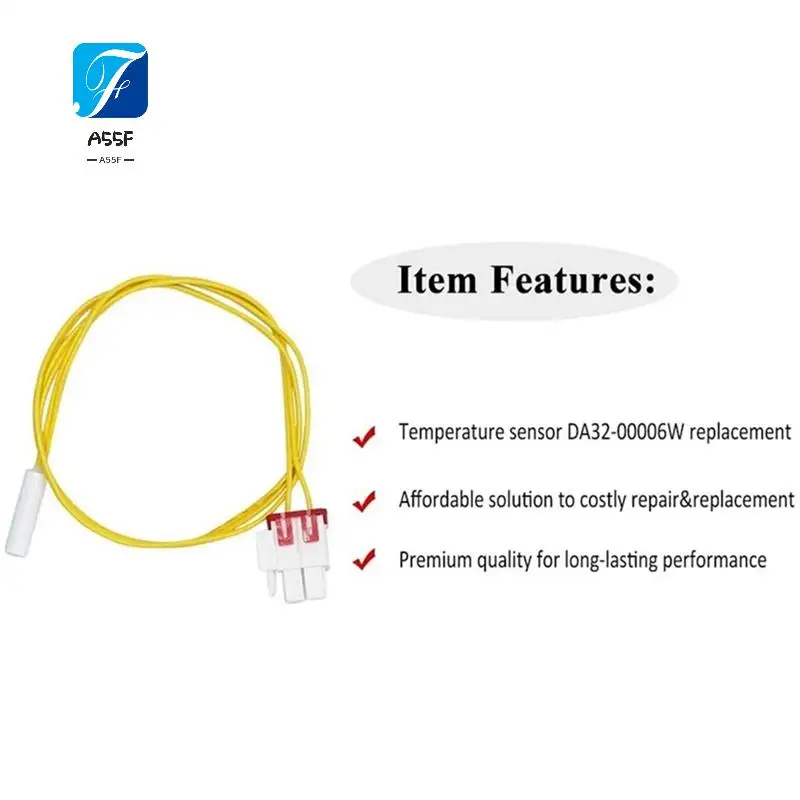 

A55F-8Pcs DA32-00006W датчик температуры размораживания холодильника, сменный термостат, зонд для AP41336842 DA32-10105R