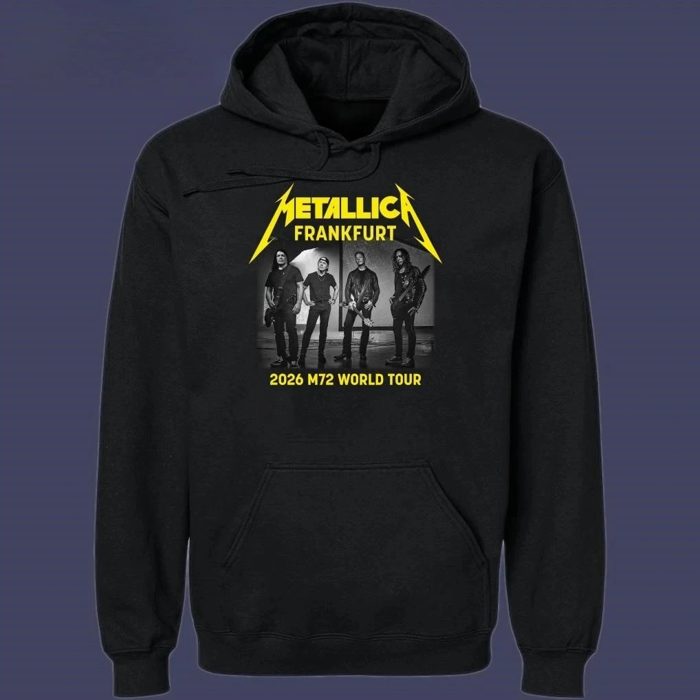 Metallica M72 Frankfurt, Germany 2026 Band Members World Tour Round-neck Hoodies and Hoodies
