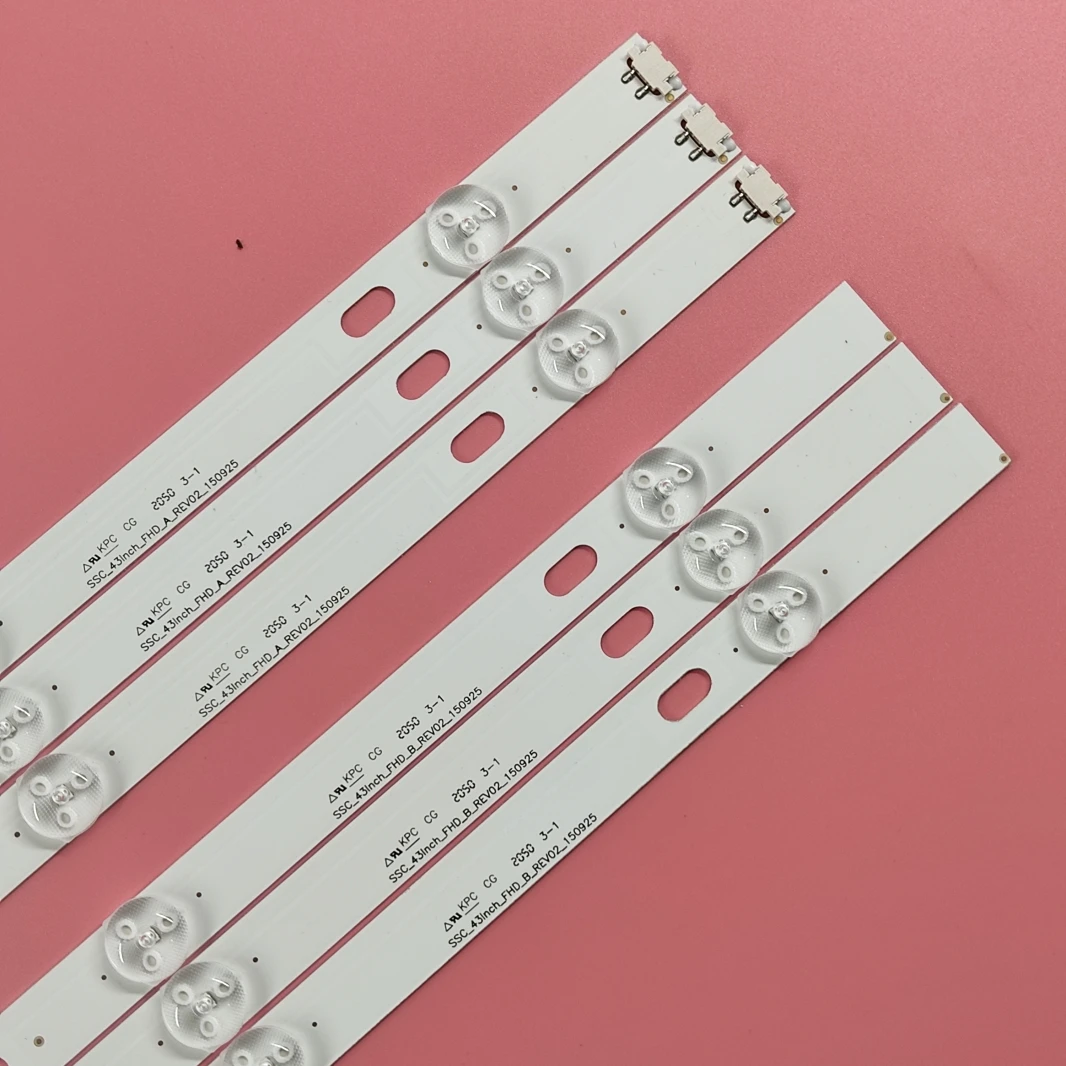 LED backlight strip(6) for 43LF510V 43LF5100 43LH5100 43LH590 43LJ515V 43LH520V 43LH511T 43LH570V LF51_FHD_A B 43LH51_FHD_A B