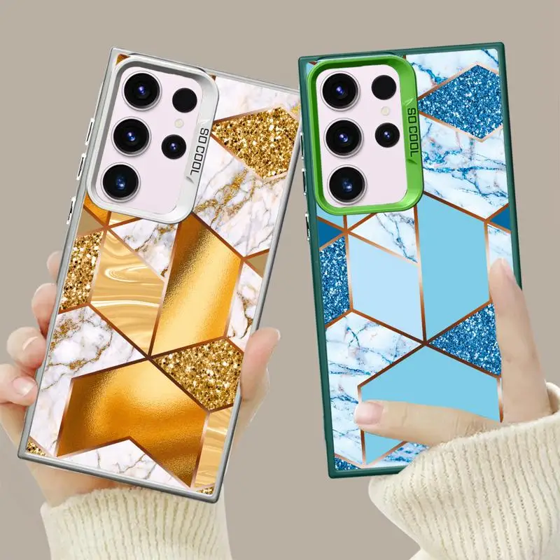 Marmurowe etui do Samsung Galaxy S24 Ultra S20 S21 FE S23 Ultra Note 20 S22 Plus S20 FE S24 Soft Cover Luxury — zdjęcie 6